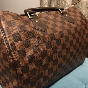 Louis Vuitton Speedy 30 Damier Ebene
